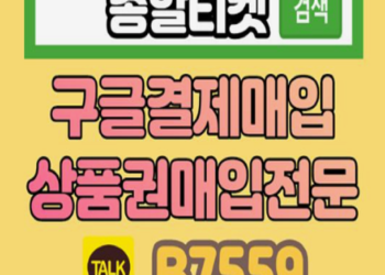 소액결제 현금화, 정보이용료 현금화 총알티켓